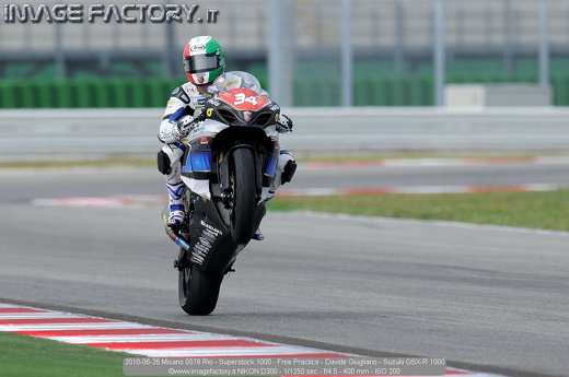 2010-06-26 Misano 0578 Rio - Superstock 1000 - Free Practice - Davide Giugliano - Suzuki GSX-R 1000